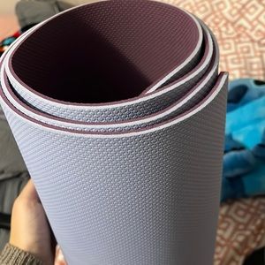 Very long , Light purple and dark purple yoga mat